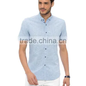 Men's Cotton Casual Shirts Long Sleeve Cool Shirt thumbnail-4