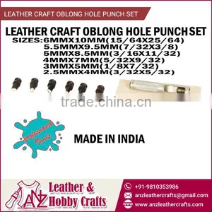 Leather Craft Oblong Hole Punch Set at Wholesale Rate thumbnail-1