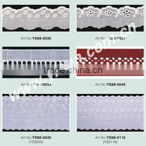 Cotton Crochet Lace Fabric thumbnail-1