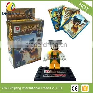 Fashion Diamond Building Blocks Little Action Figure FigureToys Children Gift thumbnail-2