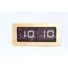 Wooden 2D Box Flip Down Clock Movements Quartz For Gifts thumbnail-1