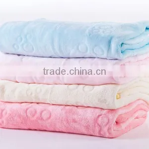 Coral Fleece Flannel Fleece Baby Blanket thumbnail-1