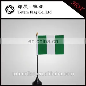 Nigeria Tabletop Flag Nigeria Desktop Flag thumbnail-1
