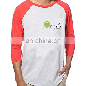 Wholesale OEM Manufacturing Baseball Sports T Shirt-customise Logo T-shirt-summer Slim Fit Baseball T-shirt thumbnail-3
