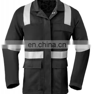 EN20471 Breathable Flame Retardant Anti-Static Jacket With Reflective Stripes thumbnail-3