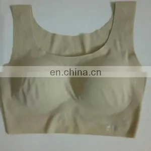 Women Plus Size Wireless Bra Ladies Vest Bra Tops Underwear Seamless Slim Casual Push Up Bra thumbnail-1
