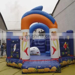 Mermaid Princess Theme Inflatable Bouncer,jumping Castle Customized With Best Quality, Changeable Colors and Themes thumbnail-6