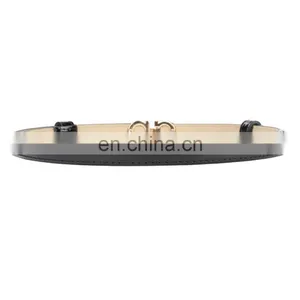 Grace Karin Women Ladies Girls Adjustable Thin Skinny Polyurethane Leather Waist Belt CL010483 thumbnail-2