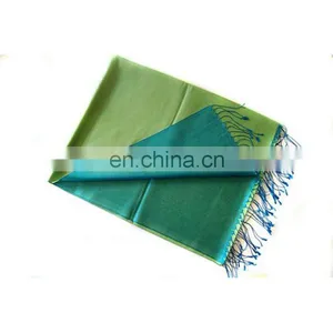 Shawl Solid Colour India Cheap thumbnail-1