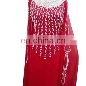 Royals Wholesale Hot Sale Long Good Quality Beaded Indian Kaftan thumbnail-1