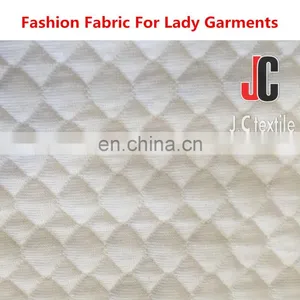 SHAOXING Importers 96% Polyester 4%spandex Textured Double Knit Jacquard Fabric thumbnail-3