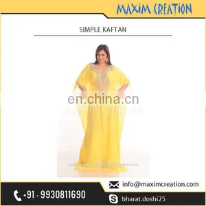 Latest Design Islamic Arabian Kaftan Jilbab Maxi Dress for Sale thumbnail-1