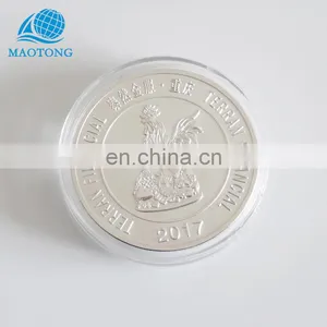 2017 China Supply Professional Cheap Custom ag 999 Rare Silver Coins thumbnail-1