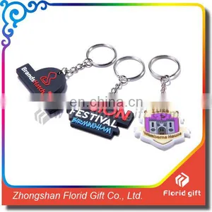 Guangzhou Promotional Gifts Pvc Rubber Keychain/company Advertising Pvc Keychain thumbnail-3