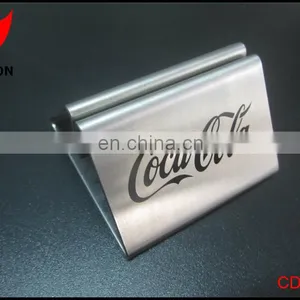Factory Custom Stainless Steel Table Menu Holder thumbnail-3