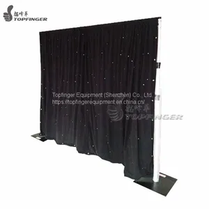 American Standard 2.0 Aluminum Backdrop Used Pipe and Drape for Sale thumbnail-1