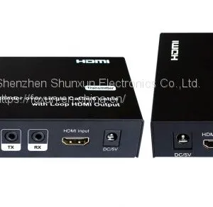 HDMI Extender Over Single Cat5e/6 With Loop HDMI Output thumbnail-1