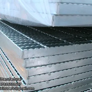 Durable Galvanized Flooring Grating Steel Frame Grate thumbnail-1