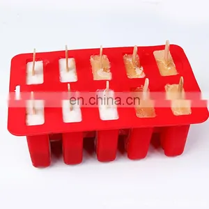 DIY 10 Holes Creative Silicone Mold for Ice Cream and Popsicle thumbnail-5