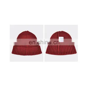 Cheap Price Unisex Embroidery Print Winter Custom Women Beanie thumbnail-2
