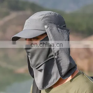 2020 New Design Couples Light String Outdoor UV Protection Sun Hats Bucket Fishing Bucket Hat thumbnail-5