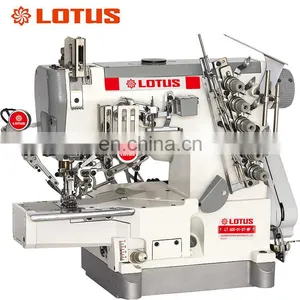 LT 600-01-ST-WP HIGH-SPEED CYLINDER BED PNEUMATIC INTERLOCK SEWING MACHINE WITH AUTO-TRIMMER WITH AUTO-THREAD WIPE thumbnail-1