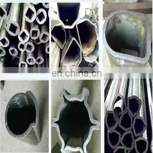 Q345B ST52 Shaft Triangular Shape Carbon Steel Tube Pipe thumbnail-7