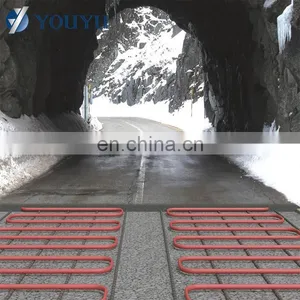 Double Conductor Heating Cable Black Snow Melting Wire Walkway Snow Melting Mat thumbnail-3