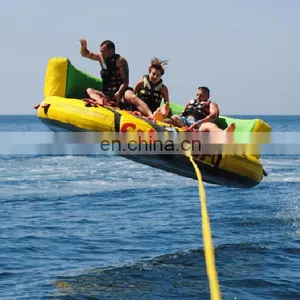 High Quality Inflatable Water Sports Flying Ski Sofa Towable Inflatable Crazy UFO thumbnail-2