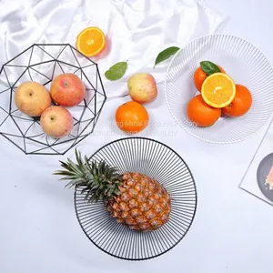 Most Popular Furnishing Metal Wire Storage Basket Fruit Basket thumbnail-2