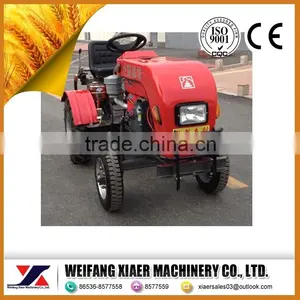 China Export High Speed Internal Combustion New Desigh Red Color Mini Tractor thumbnail-1