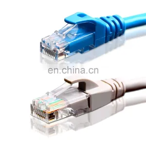 High Speed Utp Cooper Cat5 Cat6 Cat6a Patch Cord Lan Cable 1M 2M 3M 15M 20M 50M Ethernet Cable thumbnail-6