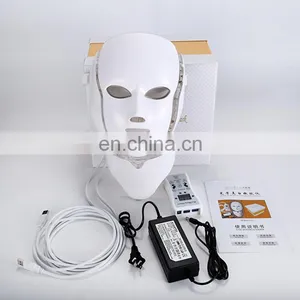 Multifunction Colorful Photon Facial Neck Skin Care Light Beauty Therapy 7 Colors LED Face Mask Neck Mask thumbnail-4
