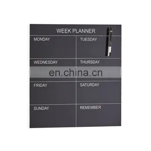 Hot Sale Glass Magnetic Whiteboard Planner Calendar for Office thumbnail-1