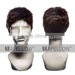 Abstract Fiberglass Men Head Mannequin H1110 thumbnail-2
