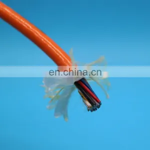Multi Cores Twisted Shielded Cable Kevlar Braid Cable for Robot thumbnail-1