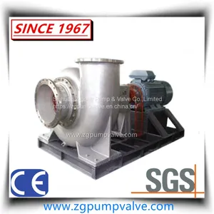 China Horizontal Stainless Steel Chemical Mixed Flow Centrifugal Process Pump thumbnail-3