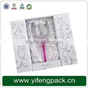 Full Color Logo Printed Wine Bottle And Glass Box thumbnail-3