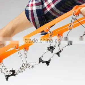 Anti Slip 8-Teeth POINT Ice Snow Shoes Spike Grip Boots Chain Crampons Grippers thumbnail-4