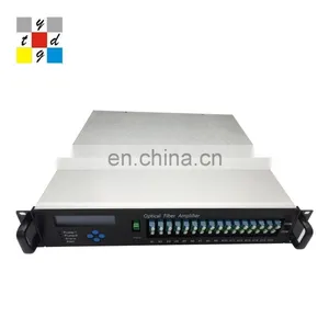 Warranty Period of 3 Years 2019 Dual Powder 1550Nm Catv Edfa Optic Fiber Ftth Amplifier 1550Nm Fiber Optic Equipment thumbnail-1
