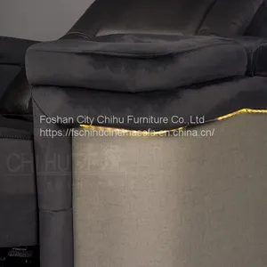New Designs Modern Home Furniture Special Use Fabric Electric Recliner Moive Cinema Sofa thumbnail-4