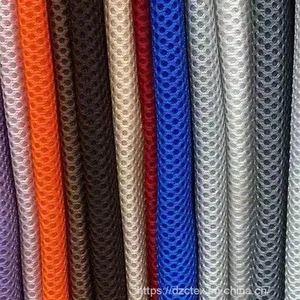 3mm Elastic and Air-pemeable 3D Knitted Spacer Air Mesh Fabric With Great Supporting for Mattress, Shoes or Backpack thumbnail-1