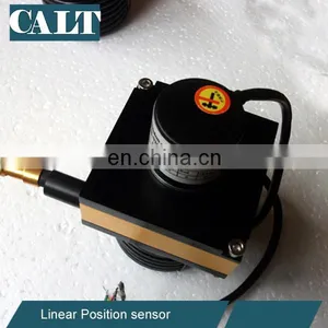 3000mm Draw Wire Position Sensor 0-5v 0-10v 4-20mA Output Potentiometer Rope Sensor thumbnail-4