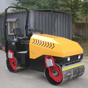 Changchai 390 Three-cylinder Power Full Hydraulic 2-drum Vibratory Road Roller Hydraulic Double-drive Asphalt Compactor thumbnail-2