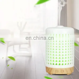 7 Color Led Night Lights Auto Shut-off For Home Office Baby Room Ceramic Ultrasonic Aromatherapy Humidifier thumbnail-3