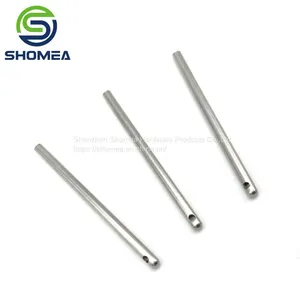 SHOMEA Customized Small Diameter Stainless Steel One Round Closed End Temperature Probe With Side Hole thumbnail-5
