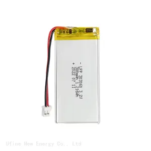 LiFePO4 Battery Pack UFX 303060 380mAh 3.2V LiFePo4 Battery thumbnail-1