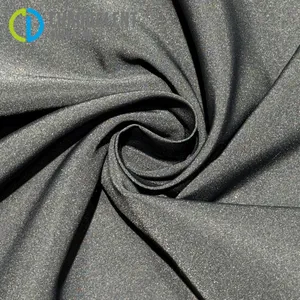 Plain GRS 75D*300D Cotton-like Texture 100%RPET Recycled Polyester Fabric for Outerwear Fall/Winter Milled Trench Coat Jacket thumbnail-1