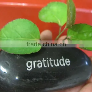 Basalt Wish Stones With Engraved Word thumbnail-1