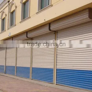Manual Metal Roll up Doors Factory, Warehouse Door thumbnail-1